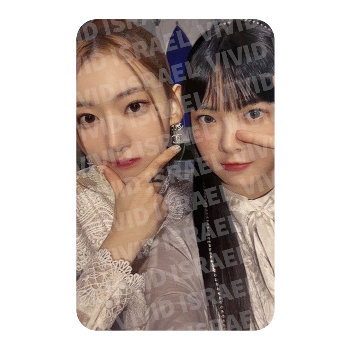 LE SSERAFIM GROUP – SAKURA & EUNCHAE Fearless Japan Photocard