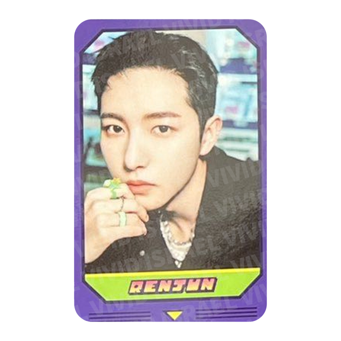 NCT RENJUN - Glitch Mode ARCADE CENTER Matching Cards MD Photocard