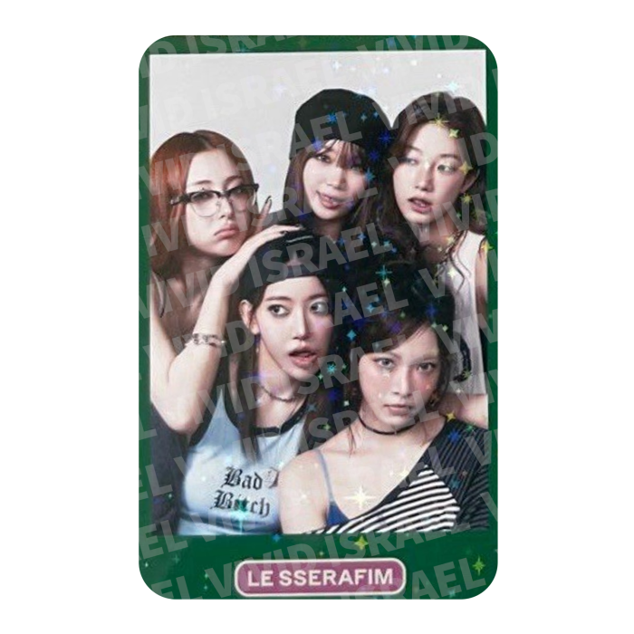 LE SSERAFIM GROUP – SPAGHETTI Weverse Pre-order Benefit Photocard