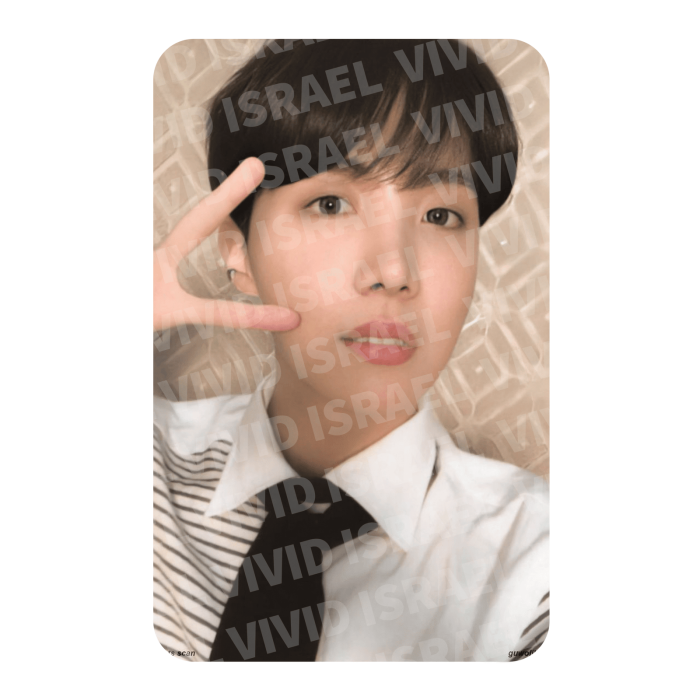 BTS J-HOPE – Map Of The Soul : Persona Ver.3 Photocard