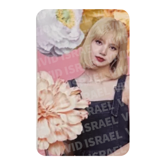 BLACKPINK LISA – MINIATURE WORLD The Game Photocard