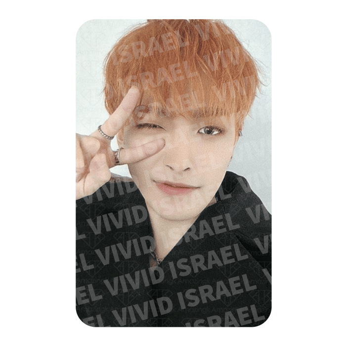 ATEEZ HONGJOONG – GOLDEN HOUR Part.1 Photocard
