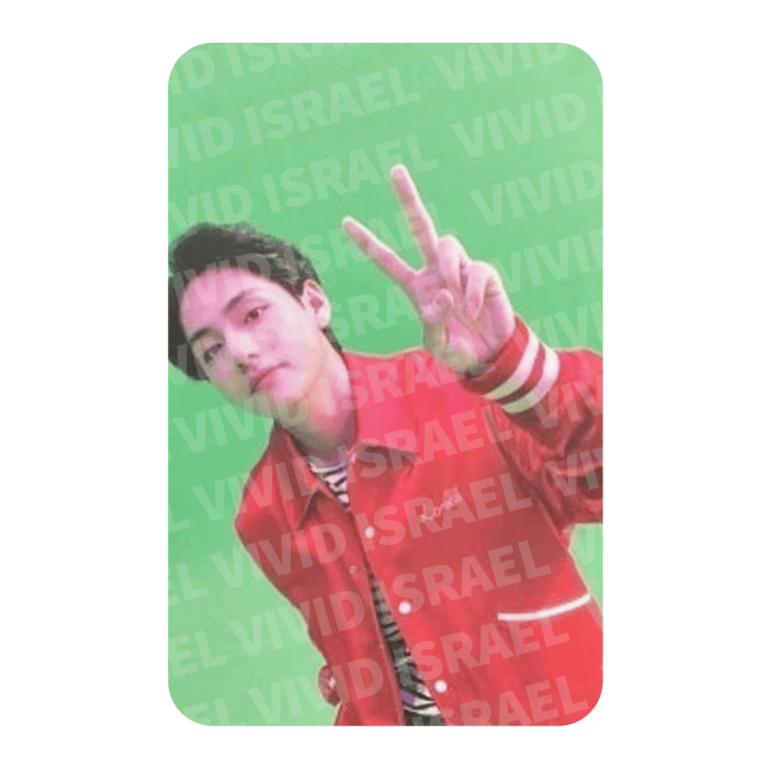 BTS V – D'FESTA Photocard