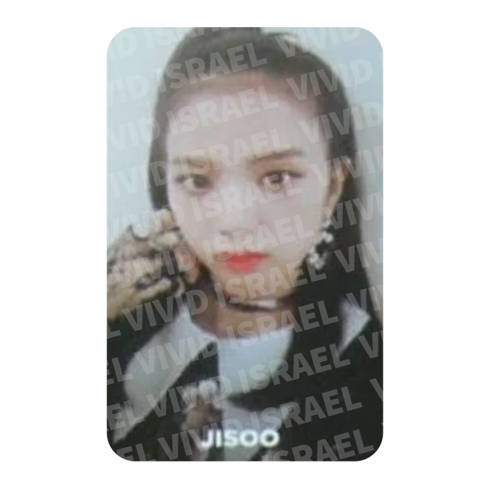BLACKPINK JISOO – Square Up Photocard