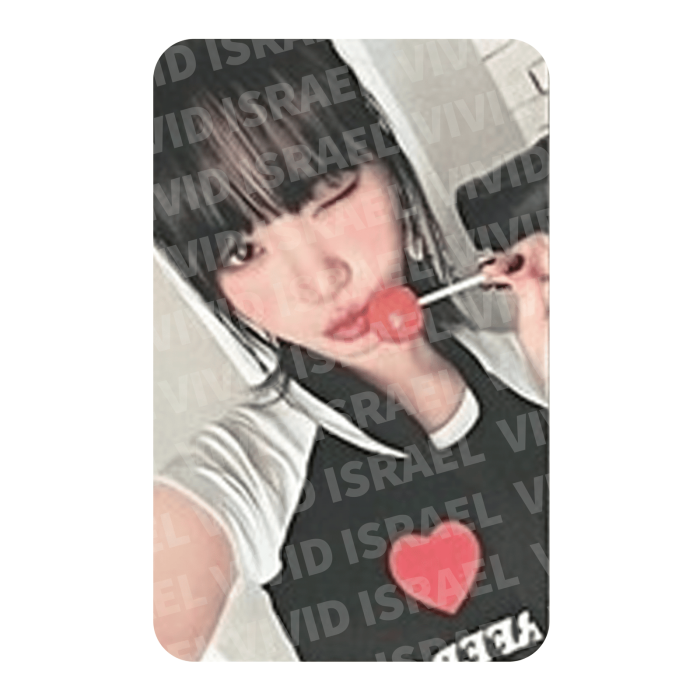 LE SSERAFIM CHAEWON – UNFORGIVEN Weverse ver. Photocard