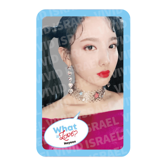 TWICE NAYEON – What is Love? Photocard