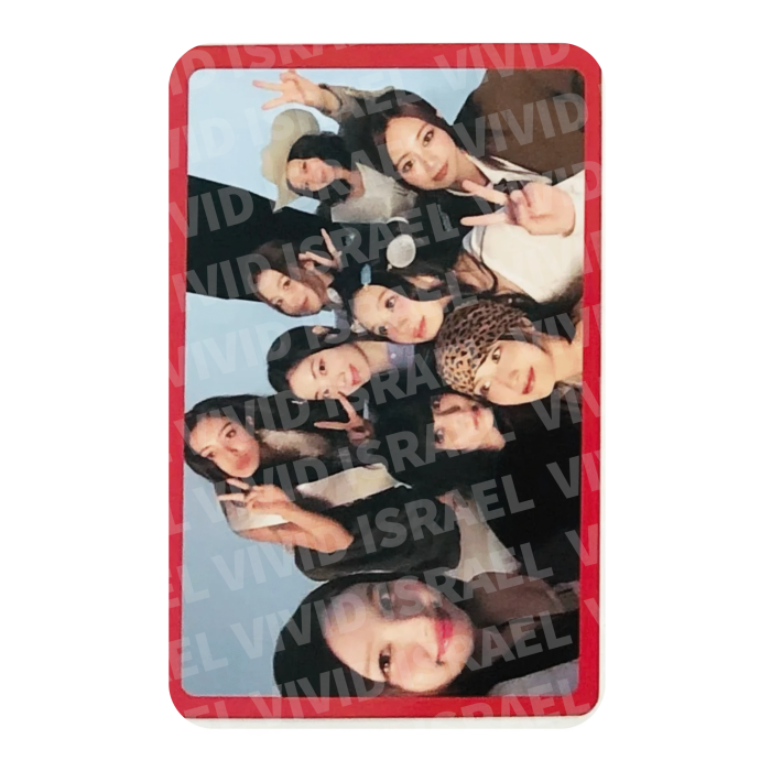 TWICE GROUP – TEN: The Story Goes On PRE-ORDER Photocard