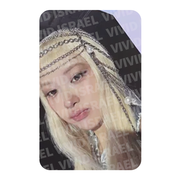 BLACKPIK ROSE – DEADLINE Pink ver. Photocard