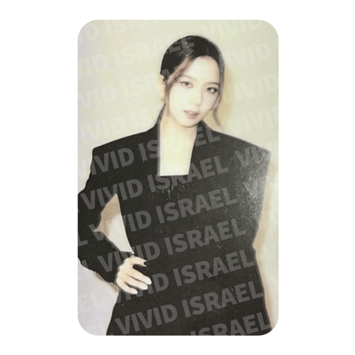 BLACKPINK JISOO – THE ALBUM Photocard
