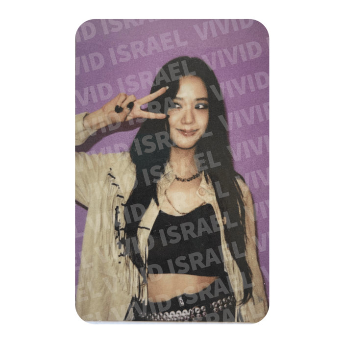 BLACKPINK JISOO – THE ALBUM Photocard