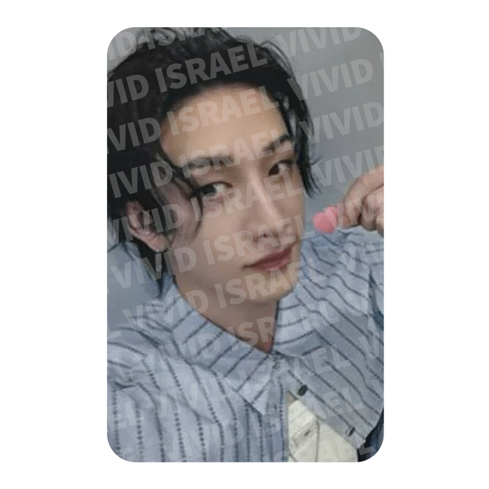 STRAY KIDS BANG CHAN – KARMA SOUNDWAVE Pre-order Benefit Photocard
