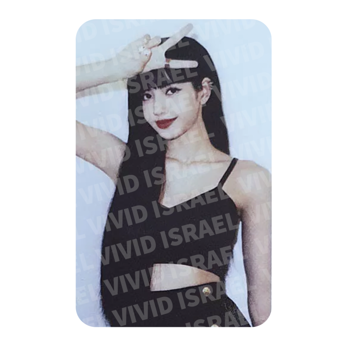BLACKPINK LISA – THE ALBUM Photocard