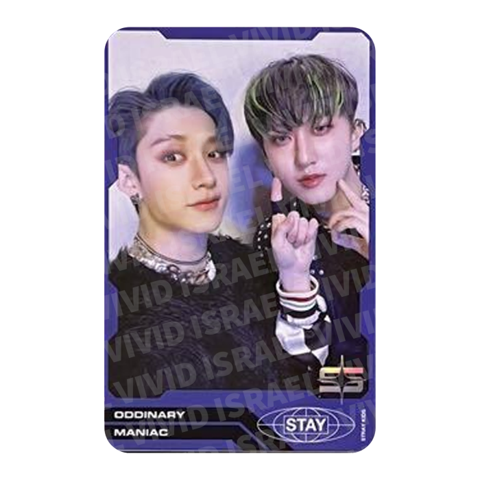 STRAY KIDS BANG CHAN x CHANGBIN - ODDINARY Pre-order Unit Photocard