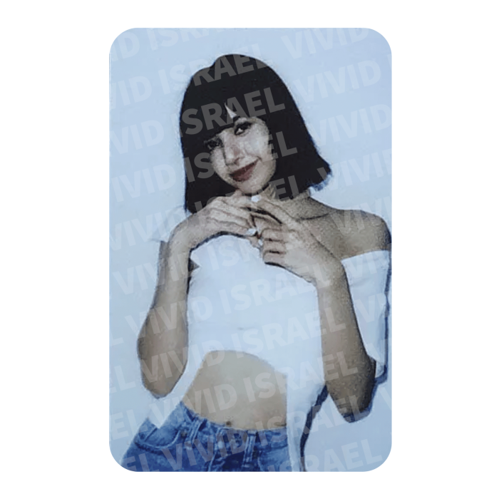 BLACKPINK LISA – THE ALBUM Photocard