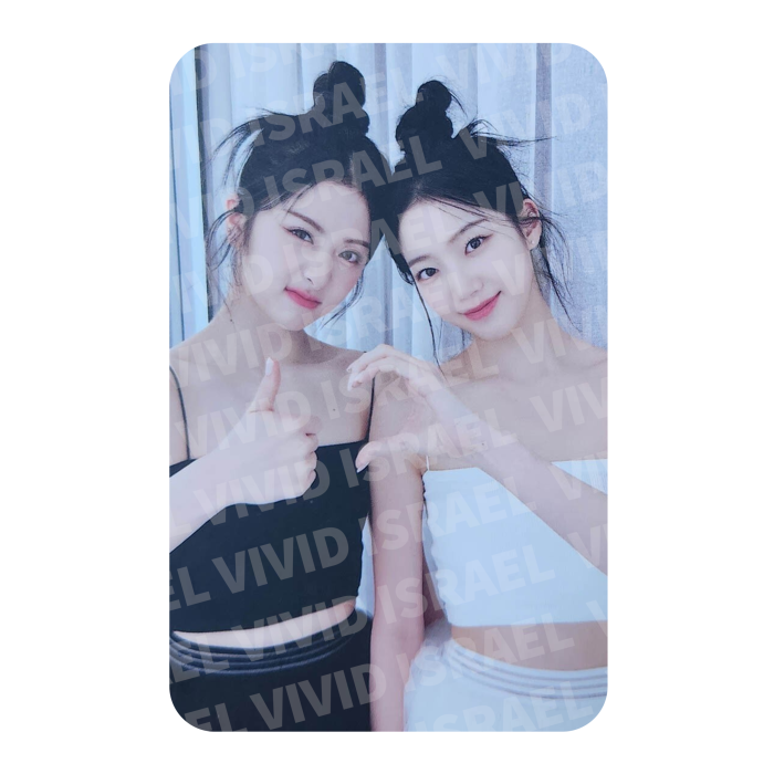 LE SSERAFIM GROUP – YUNJIN x KAZUHA UNFORGIVEN Weverse ver. Photocard