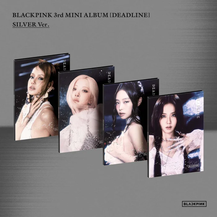 BLACKPINK - 3rd Mini Album [DEADLINE] SILVER Ver (Random ver.)
