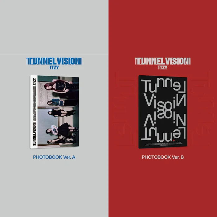 ITZY - [TUNNEL VISION] (Photobook Ver.) (Random Ver.)