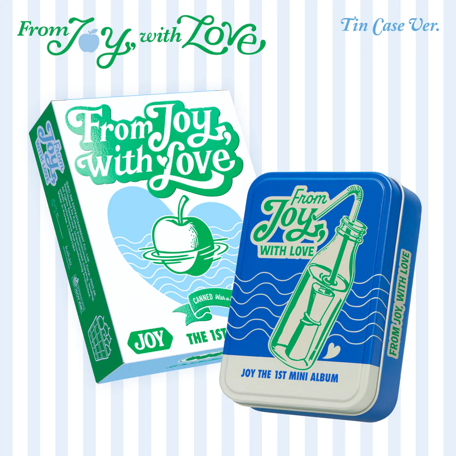 JOY - 1st Mini Album [From JOY, with Love] (Tin Case Ver.) (SMART ALBUM)