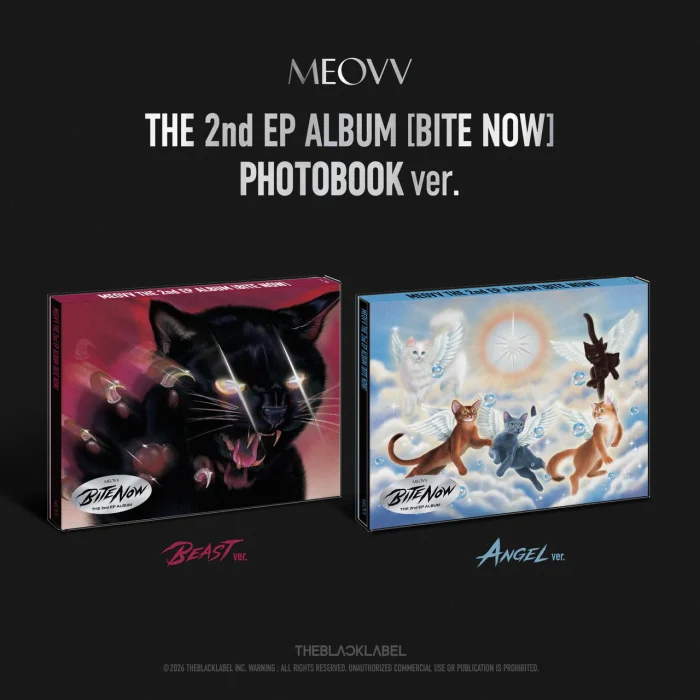 MEOVV - 2nd EP ALBUM [BITE NOW] PHOTOBOOK Ver