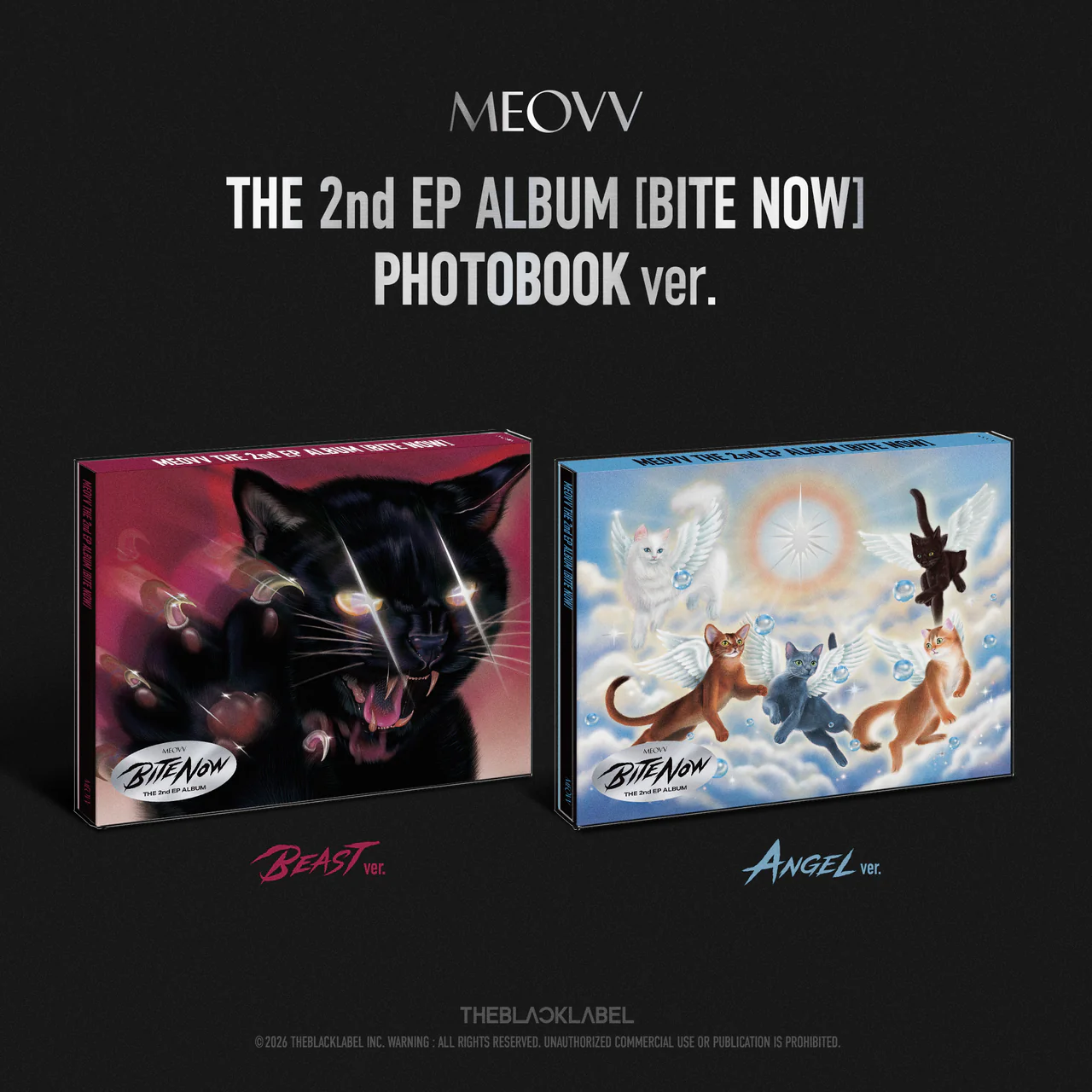 MEOVV - 2nd EP ALBUM [BITE NOW] PHOTOBOOK Ver