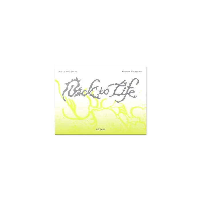 &TEAM - KR 1st Mini Album 'Back to Life’ Photocard Box (Weverse Albums ver.)