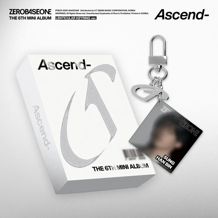 ZEROBASEONE - 6th Mini Album [Ascend-] LENTICULAR KEYRING Ver