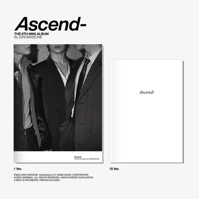 ZEROBASEONE - 6th Mini Album [Ascend-] Photobook Ver