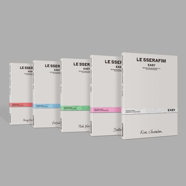 LE SSERAFIM - 3rd Mini Album [EASY] (COMPACT Ver.) (Random Ver.)