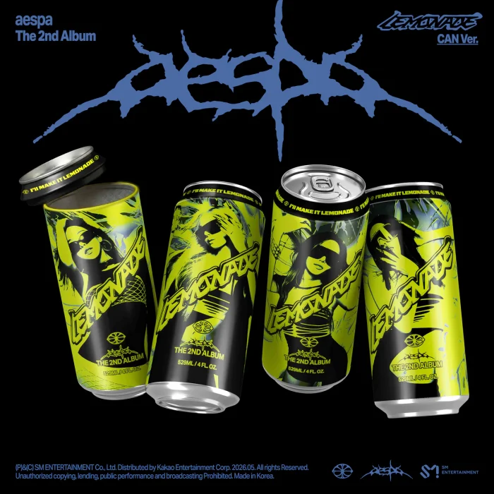 aespa - 2nd Album [LEMONADE] CAN Ver. (Smart Album)