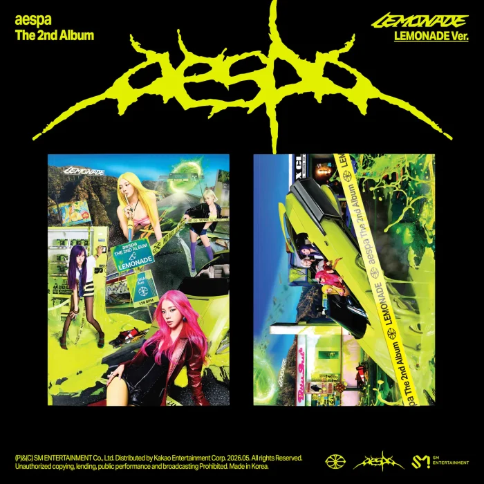 aespa - 2nd Album [LEMONADE] LEMONADE Ver