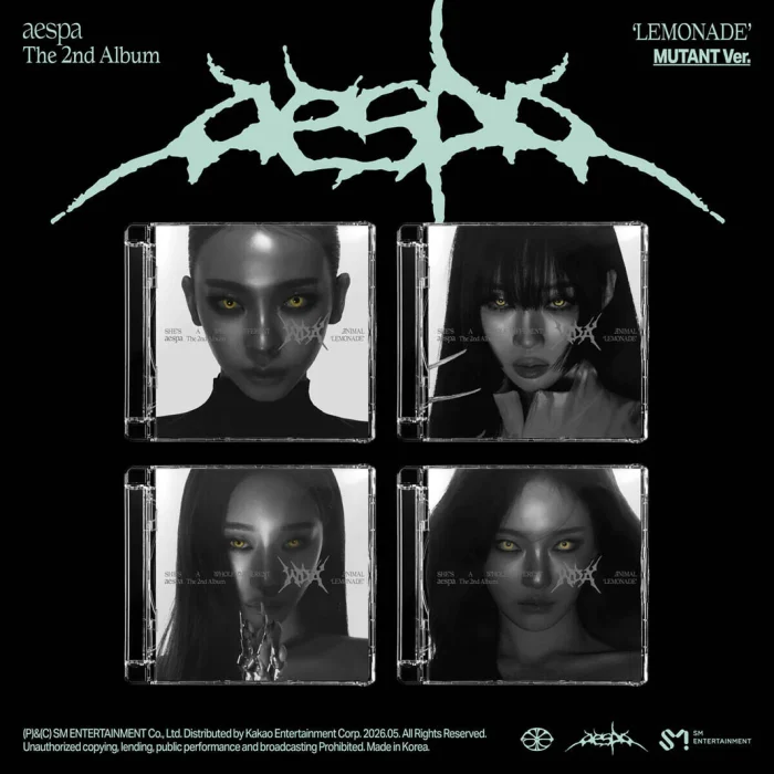 aespa - 2nd Album [LEMONADE] MUTANT Ver