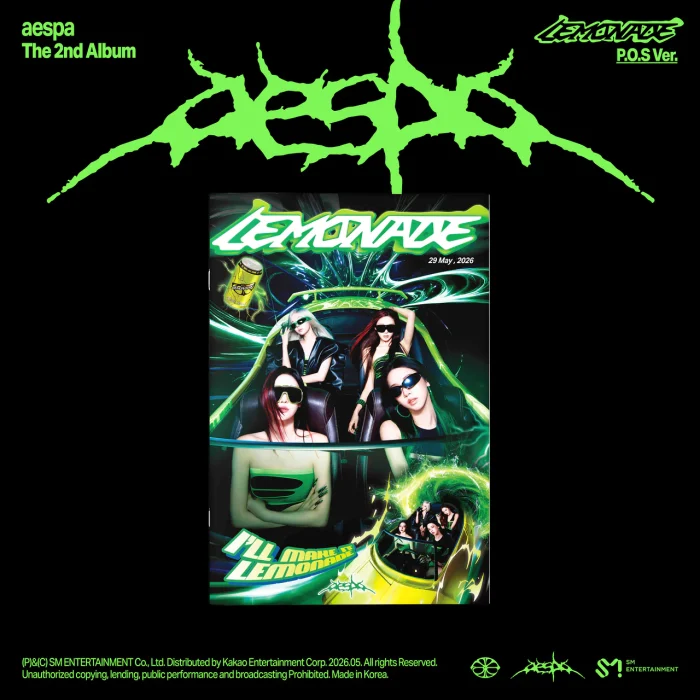 aespa - 2nd Album [LEMONADE] P.O.S Ver