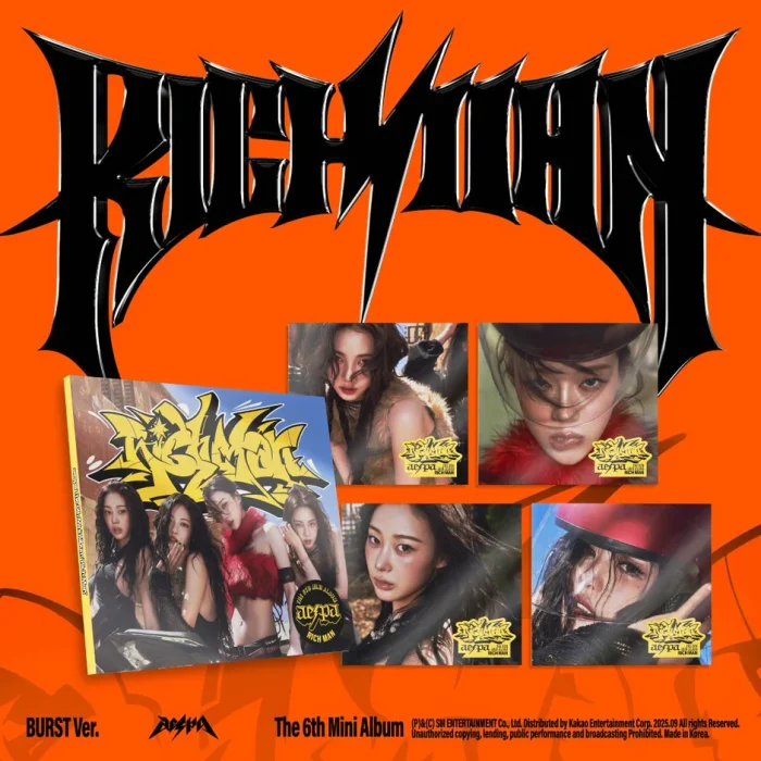 aespa - 6th Mini Album [Rich Man] (BURST Ver.) (Random Ver.)
