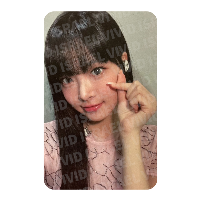 LE SSERAFIM EUNCHAE - UNFORGIVEN M2U Lucky Draw 2 Photocard
