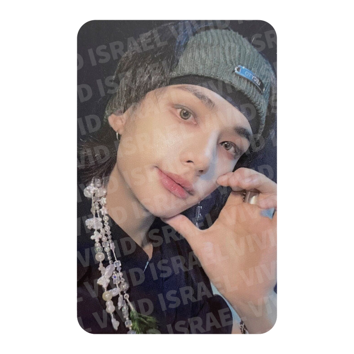 STRAY KIDS HYUNJIN - 樂-STAR (ROCK-STAR) Blue Dream Media Photocard