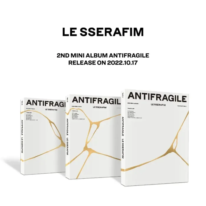 LE SSERAFIM - 2nd Mini Album ANTIFRAGILE