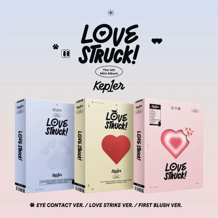 Kep1er - 4nd Mini Album LOVESTRUCK!