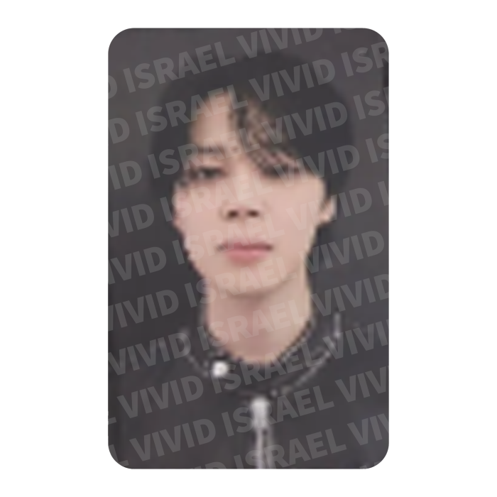 BTS JIMIN - FACE Undefinable Face ver. Photocard