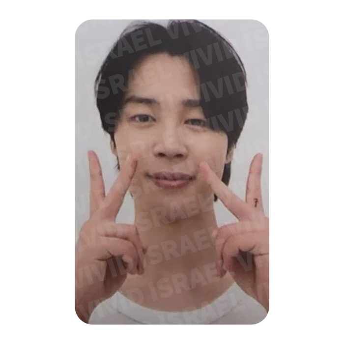 BTS Jimin - FACE Invisible Face ver. Photocard