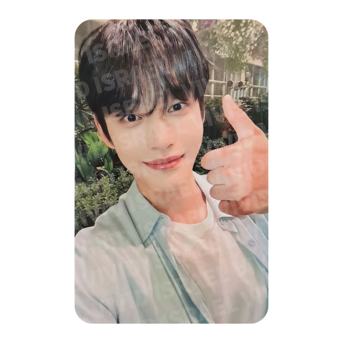 ZEROBASEONE JIWOONG - Youth in the Shade JUMP UP Photocard