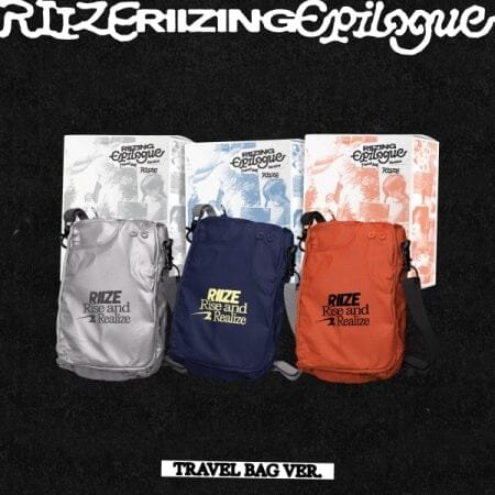RIIZE - 1st Mini Album [RIIZING : Epilogue] (TRAVEL BAG Ver.) (LIMITED EDITION) (SMART ALBUM) (Random Ver.)