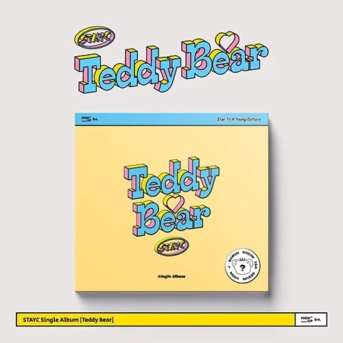 STAYC - 4th Single Album [Teddy Bear] (Digipack Ver.)