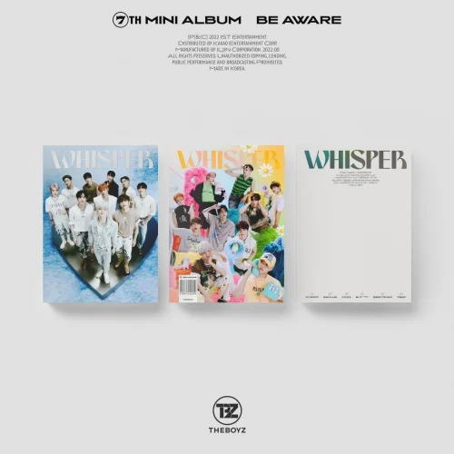 THE BOYZ - 7th Mini Album BE AWARE (Random Ver.)