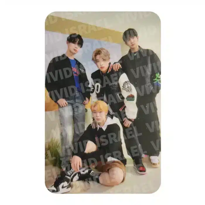 ENHYPEN GROUP – HEESEUNG & JAKE & NI-KI & SUNOO MANIFESTO World Tour Photocard