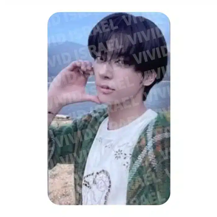 ENHYPEN JAKE – ORANGE BLOOD Weverse version Photocard