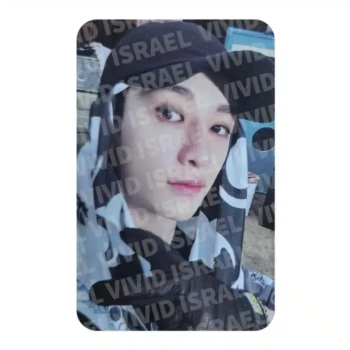 STRAY KIDS BANG CHAN – HIPTAPE HOP ACCORDION version Photocard