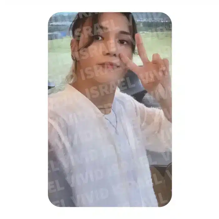 ATEEZ WOOYOUNG – ZERO : FEVER Part.3 Photocard