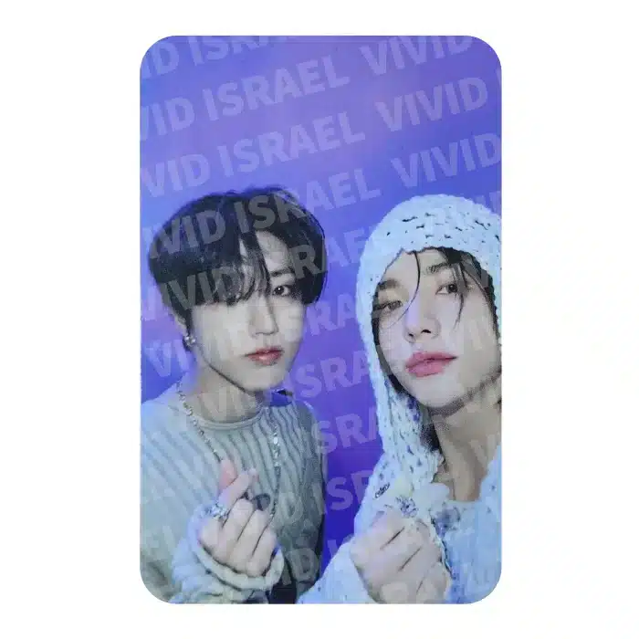 STRAY KIDS GROUP – HAN & HYUNJIN 樂-STAR (ROCK-STAR) Photocard