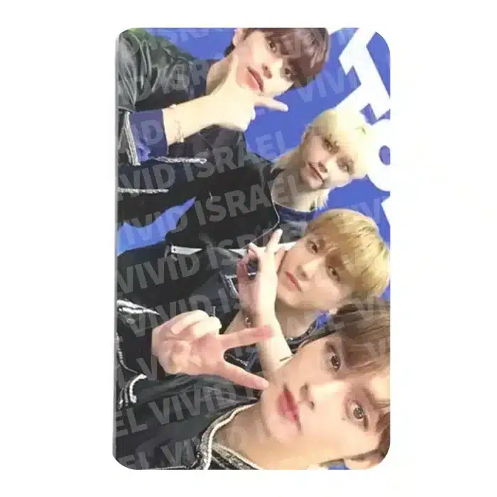 STRAY KIDS GROUP – SEUNGMIN & FELIX & CHANGBIN & LEE KNOW DICON Photocard