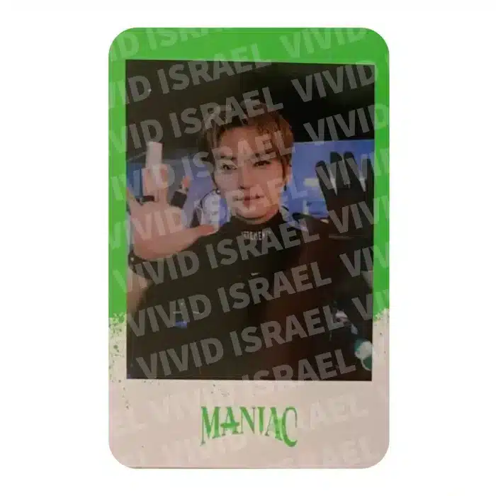 STRAY KIDS LEE KNOW – Maniac POLAROID Benefit Photocard